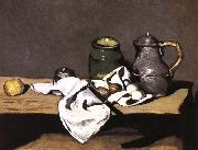 Paul Cezanne have a bottle of still life china oil painting artist